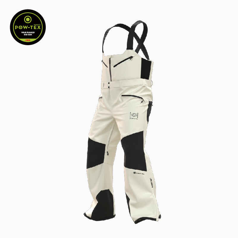 Cruiser Ski Bibs Panda Black and White