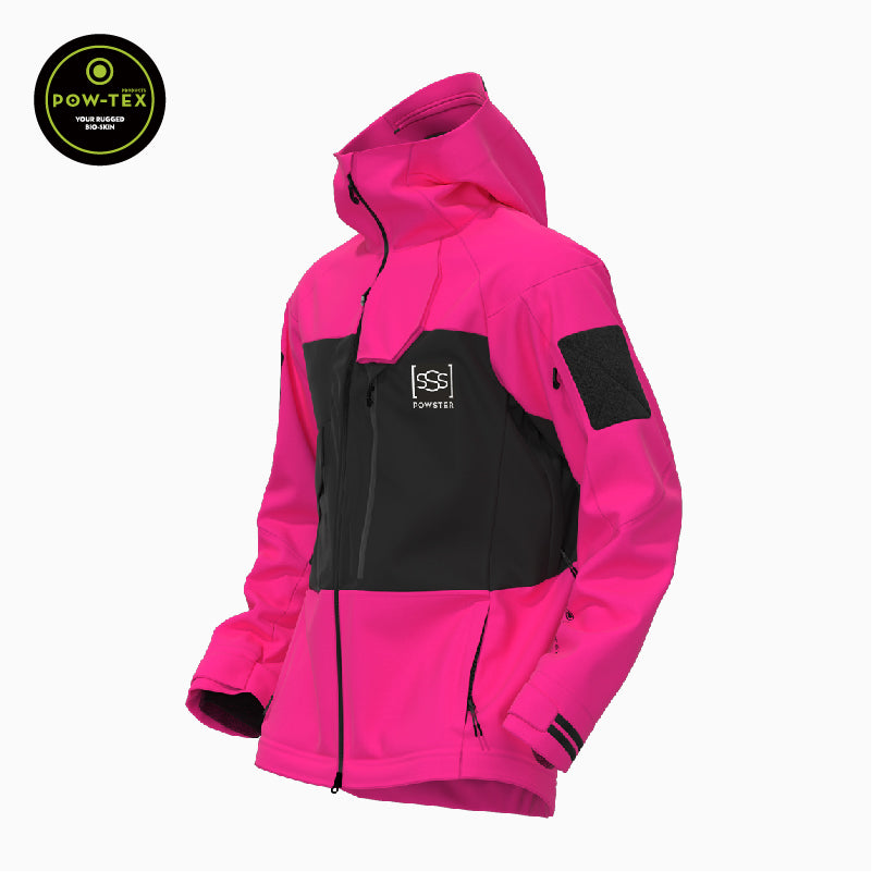 Powster Vanguard Pink Ski Jacket Side