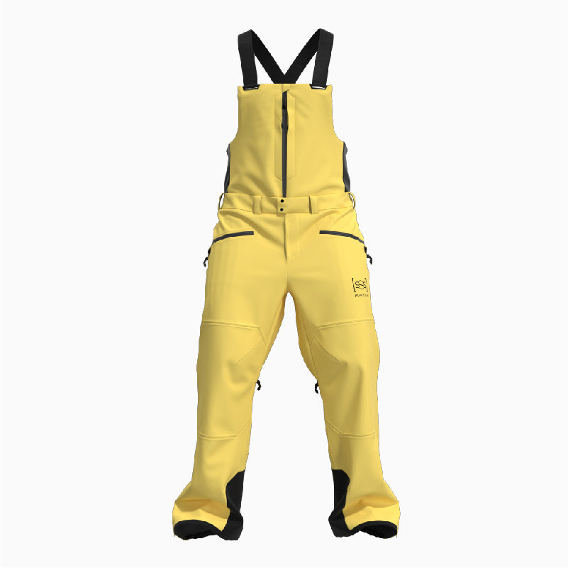 Pantaloni da sci Vanguard Beeswax Giallo e Nero