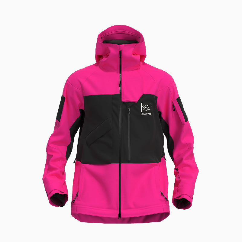 Powster Vanguard Pink Ski Jacket Front