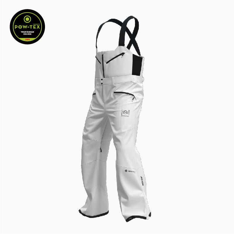 Cruiser Ski Bibs Mecha White