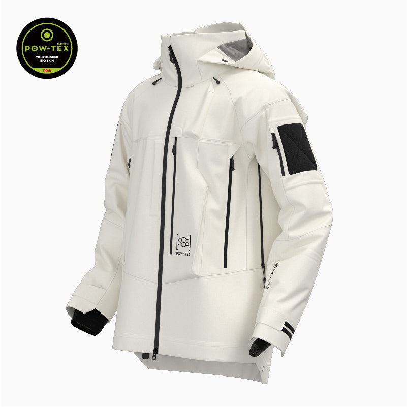 Powster Cruiser White Ski Jacket Side