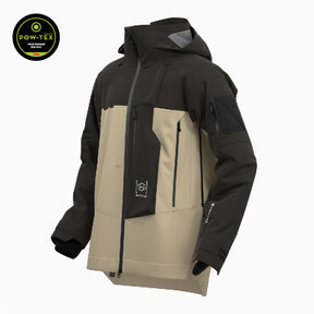 Cruiser Ski Jacket  Earth Dust Khaki and Black