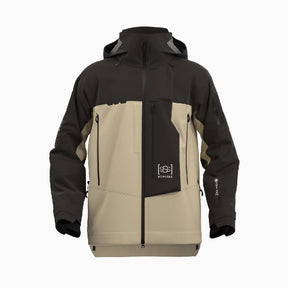 Cruiser Ski Jacket  Earth Dust Khaki and Black