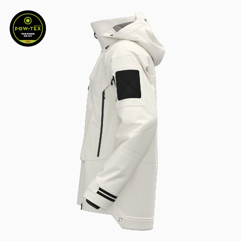 Powster Cruiser White Ski Jacket Side