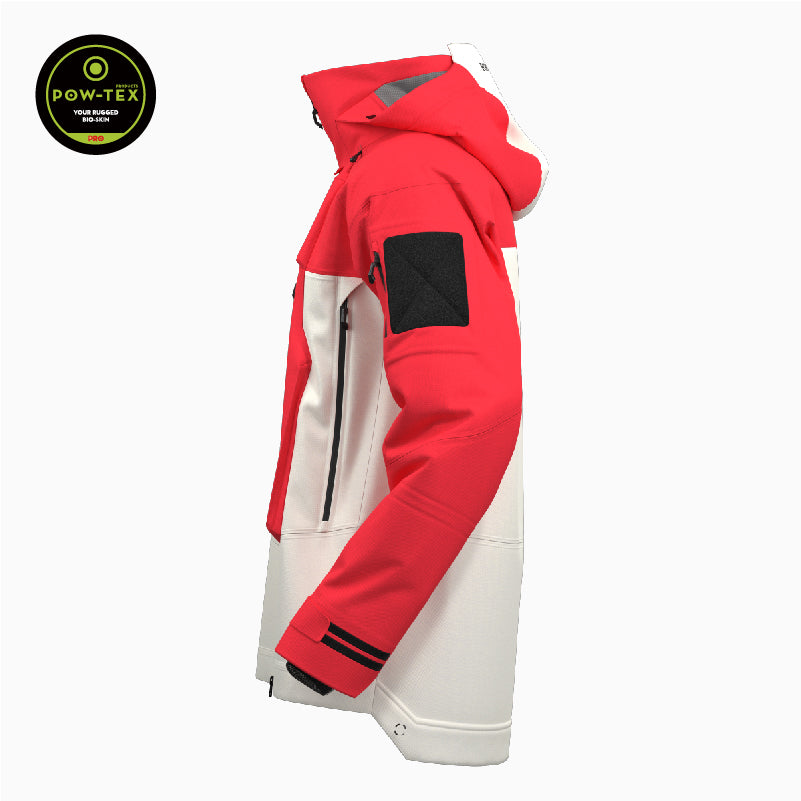 Cruiser Ski Jacket  Mecha Red and White