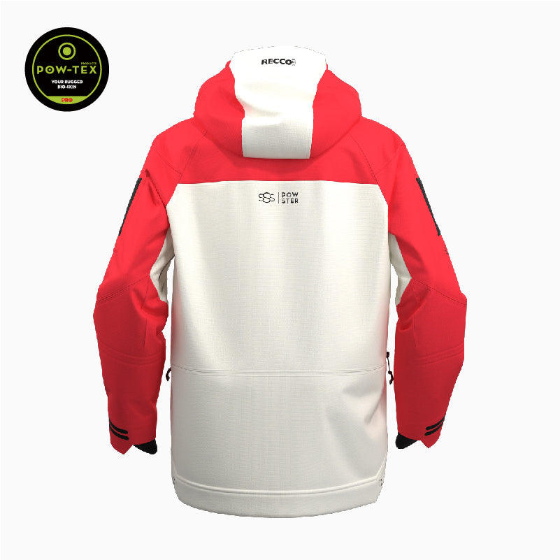 Cruiser Ski Jacket  Mecha Red and White