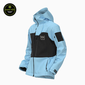 Vanguard Ski Jacket Thermal Insulation Yunsh Blue and Black