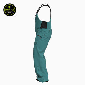 Vanguard Ski Bibs Jacket Jade Green