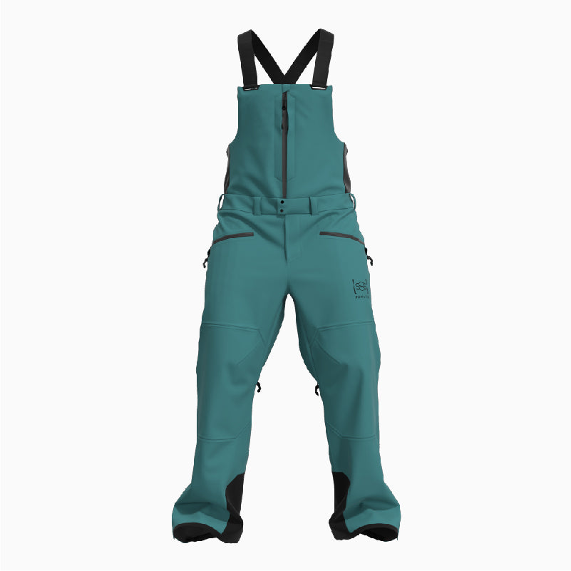 Vanguard Ski Bibs Jacket Jade Green