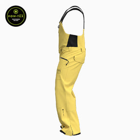 Vanguard Ski Bibs Beeswax Yellow and Black