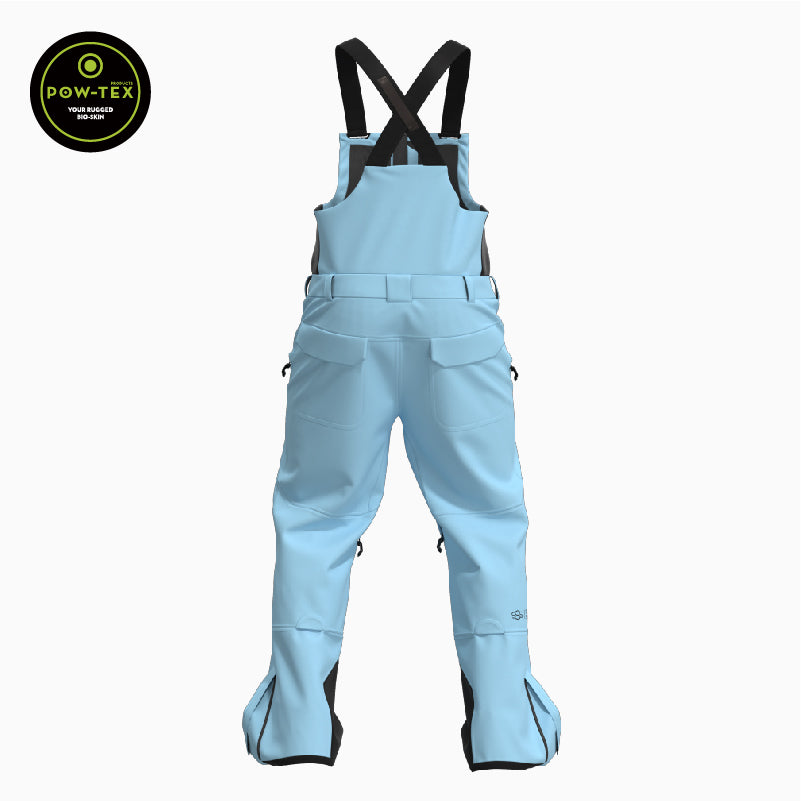 Vanguard Ski Bibs Yunsh Blue and Black