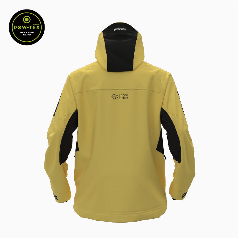 Vanguard Ski Jacket Thermal Insulation Beeswax Yellow and Black