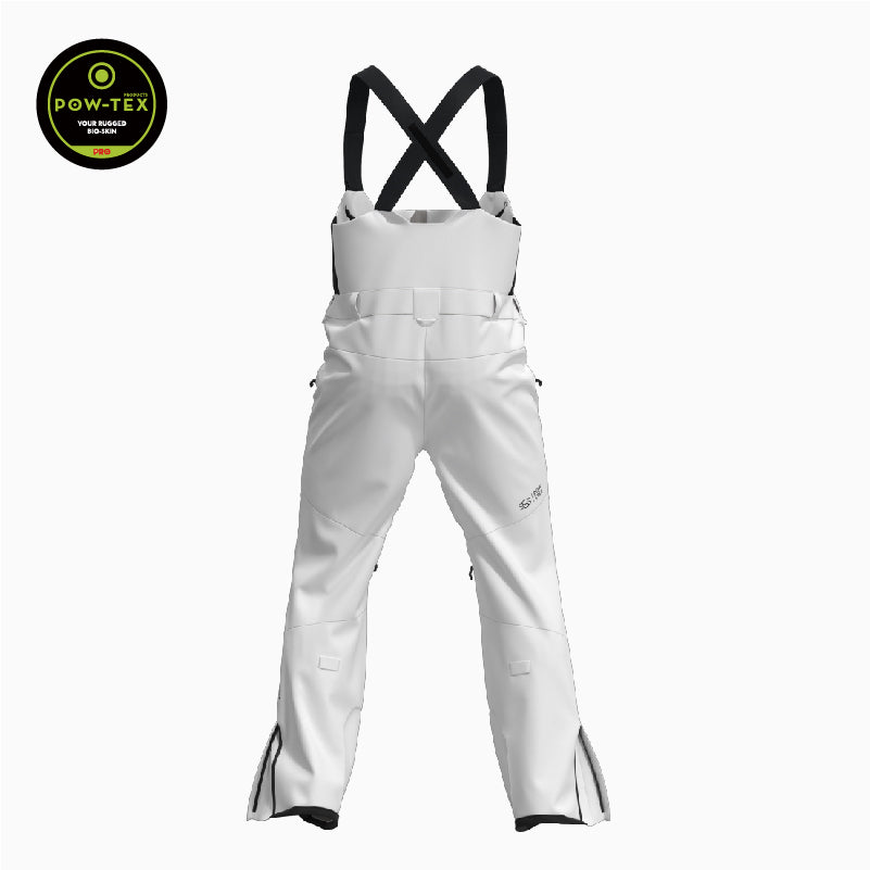 Cruiser Ski Bibs  Mecha White