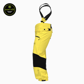 Explorer Ski Bibs Beeswax Yellow and Black