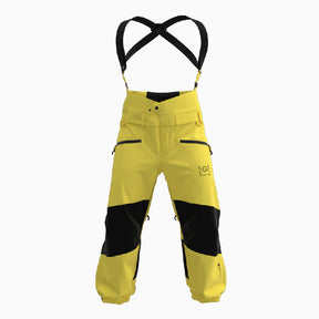 Explorer Ski Bibs Beeswax Yellow and Black