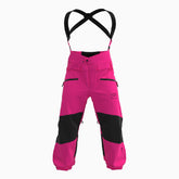 Explorer Ski Bibs Alpine Pink and Black