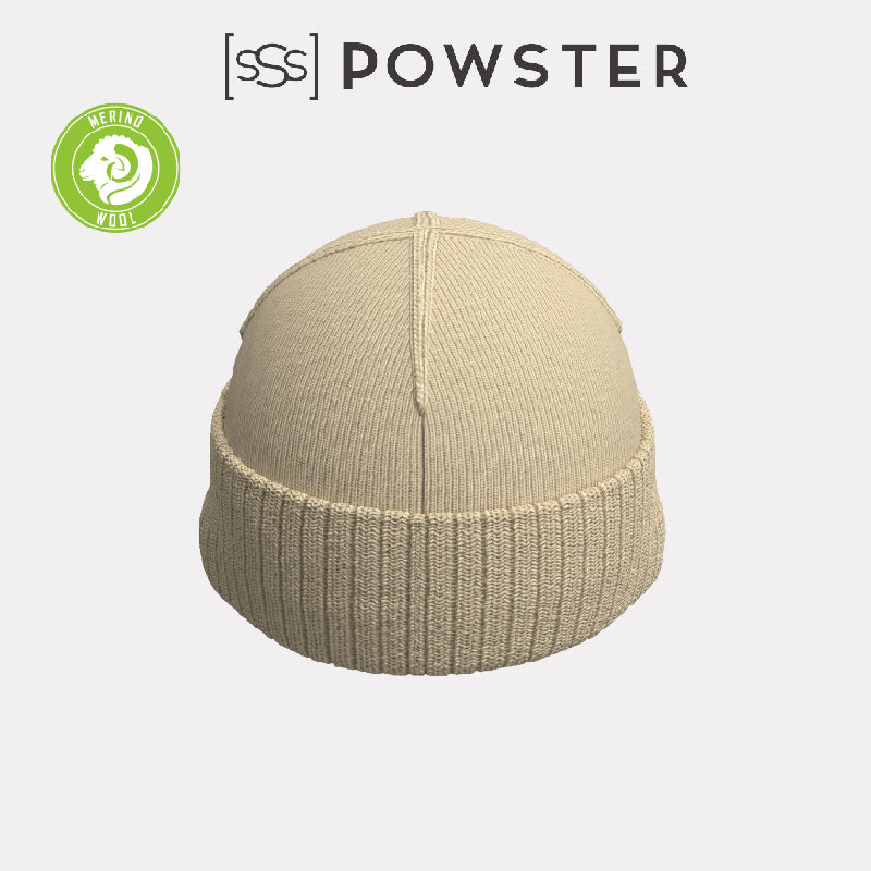 Marshmallow Merino Wool Beanie