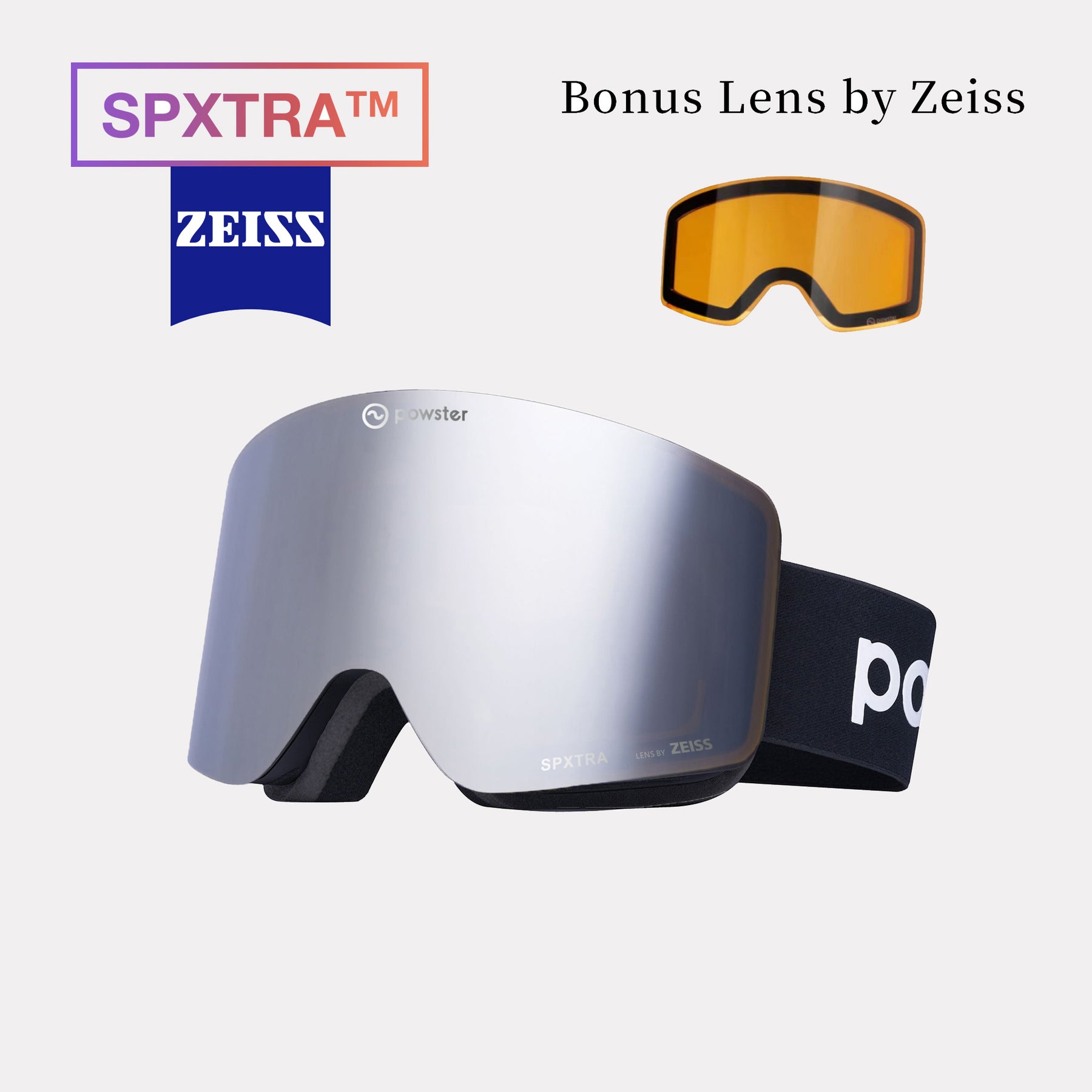 Asteroid ZEISS Bonus Lens Ski Goggles