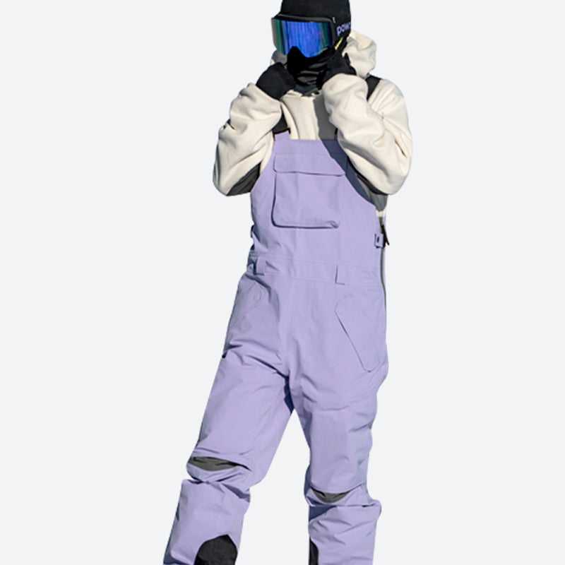 Dermizax Snowboard Bibs  Purple [MUZ]