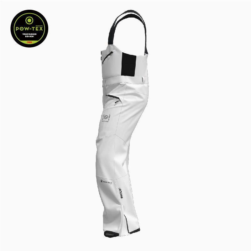 Cruiser Ski Bibs  Mecha White