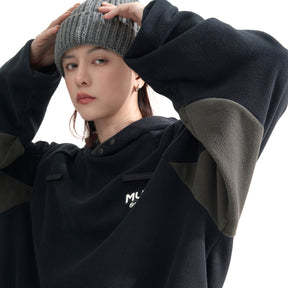MUZ Polar Fleece Hooded Ski Sweatshirt