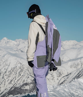 Dermizax Snowboard Bibs  Purple [MUZ]